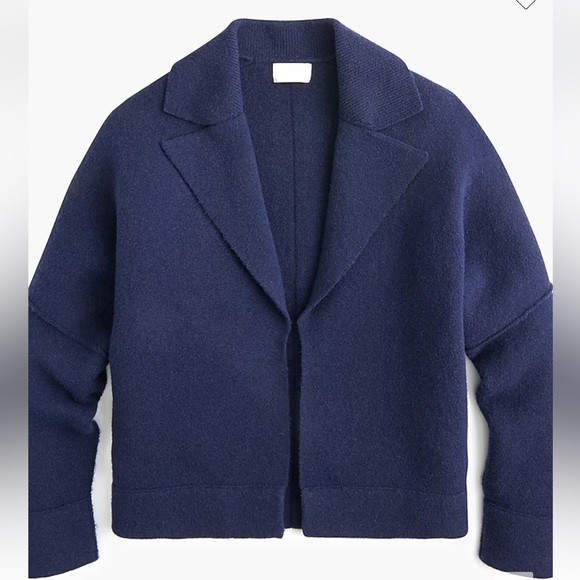 J. Crew Collection Oversized Open Sweater-Blazer - Picture 1 of 7